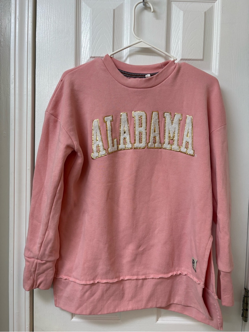 Alabama Pink Crewneck Sweatshirt for Kids
